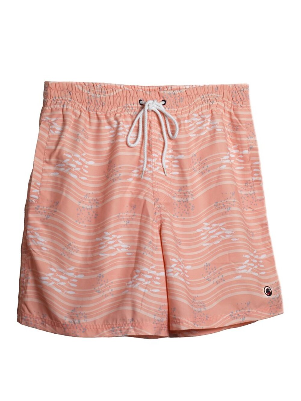 Southern Proper Men’s Swim Trunks Scalloped Shell Beach Board Shorts NEW - Picture 4 of 8